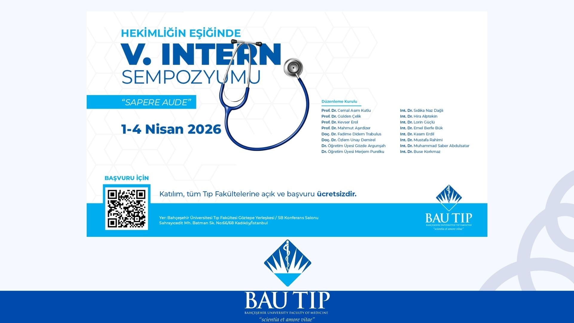 Hekimliğin Eşiğinde V. Intern Sempozyumu